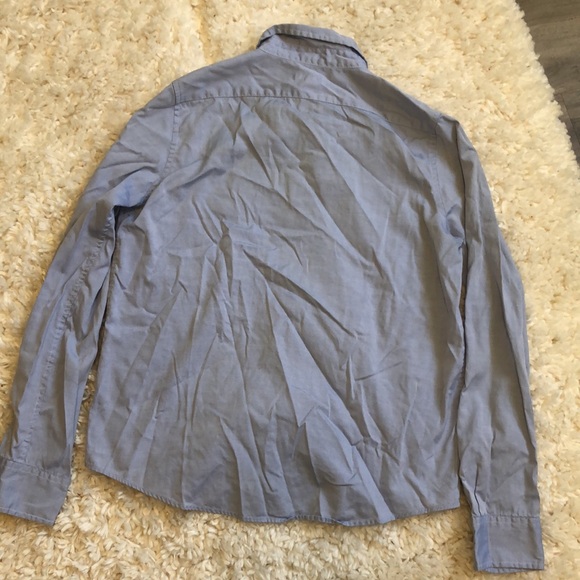 Abercrombie & Fitch Button Down Light Blue Shirt - Picture 6 of 6